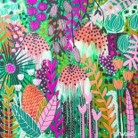 Puzzle pătrat 1000 piese Heye - Bernadette Twomey: Ruby Sunshine (Heye-30036)