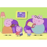Puzzle 12 piese Ravensburger - 2 Jigsaw Puzzle - Peppa Pig (Ravensburger-07596)