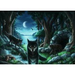 Puzzle 759 piese Ravensburger - Exit Puzzle - Wolf Stories (Ravensburger-15028)