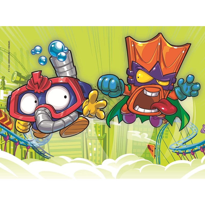 Puzzle 12 piese Ravensburger - Super Zings (Ravensburger-03053)