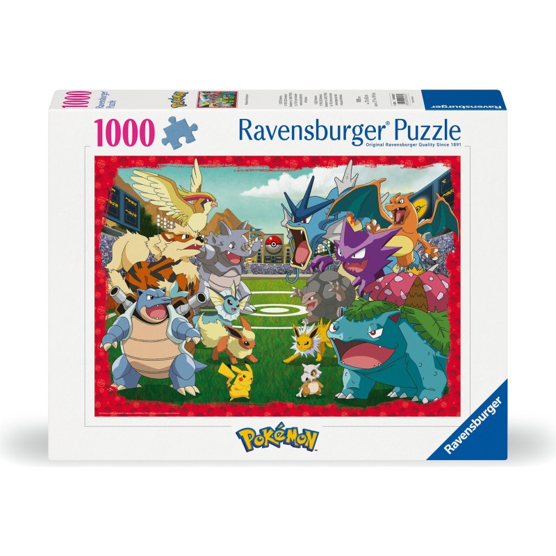 Puzzle 1000 piese Ravensburger - Pokémon (Ravensburger-00628)