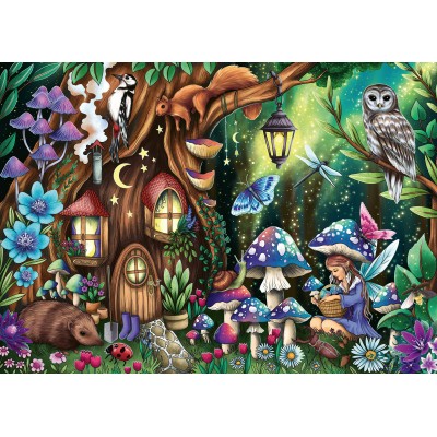 Puzzle 1000 piese Ravensburger - In Fairyland (Ravensburger-00786) 2