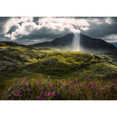 Puzzle 1000 piese Ravensburger - Mysterious Mountains (Ravensburger-00794) 2