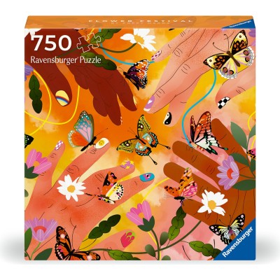 Puzzle 750 piese Ravensburger - Flower Festival (Ravensburger-01200)