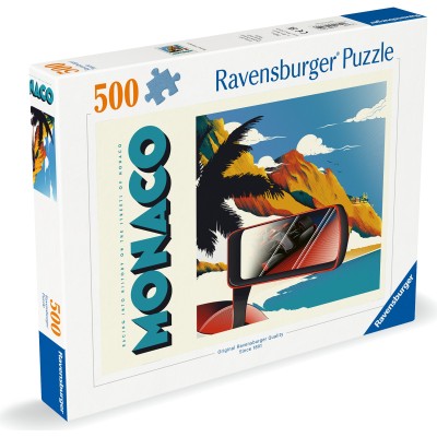 Puzzle 500 piese Ravensburger - Formula 1, Monaco (Ravensburger-00774)