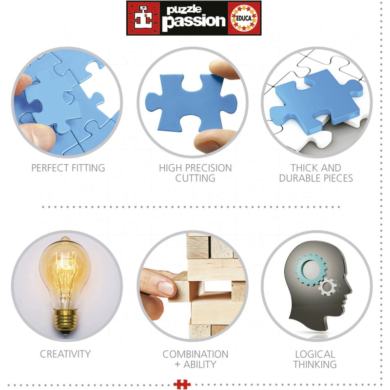 Puzzle 500 piese Educa - Ice Cream (Educa-20289)