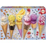 Puzzle 500 piese Educa - Ice Cream (Educa-20289)