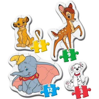 Puzzle Clementoni - My First Puzzles -Disney, 3/6/9/12... 2