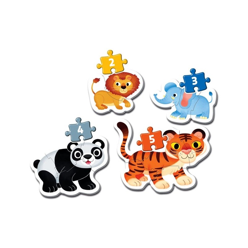 Puzzle 2/3/4/5 piese Clementoni - My...