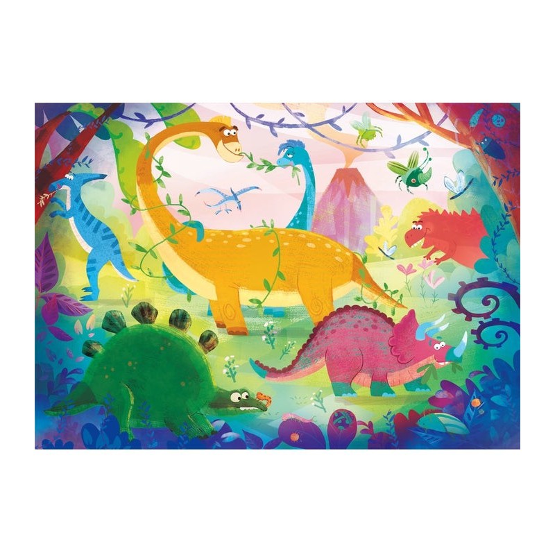 Puzzle 2x20 piese Clementoni - Funny...