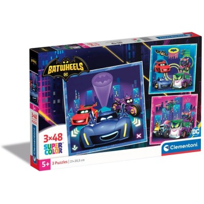 Puzzle 48 piese Clementoni - Batwheels (Clementoni-25307)