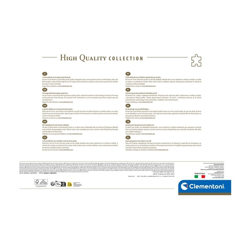 Puzzle 6000 piese Clementoni - Las...