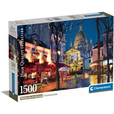 Puzzle 1500 piese Clementoni - Paris Montmartre...