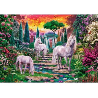 Puzzle 2000 piese Clementoni - Classical Garden Unicorn... 2