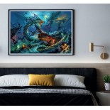 Puzzle 3000 piese Clementoni - The Underwater Battle (Clementoni-33023)