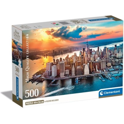 Puzzle 500 piese Clementoni - New York (Clementoni-35543)