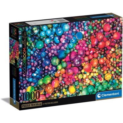 Puzzle 1000 piese Clementoni - Colorboom Marbles...