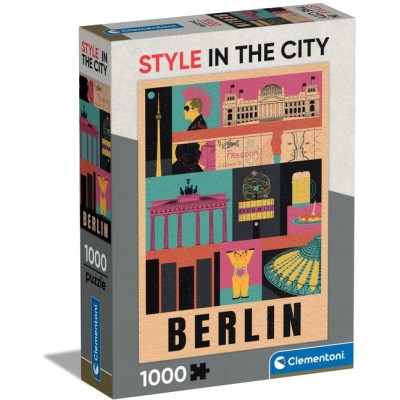 Puzzle 1000 piese Clementoni - Style in the City, Berlin...