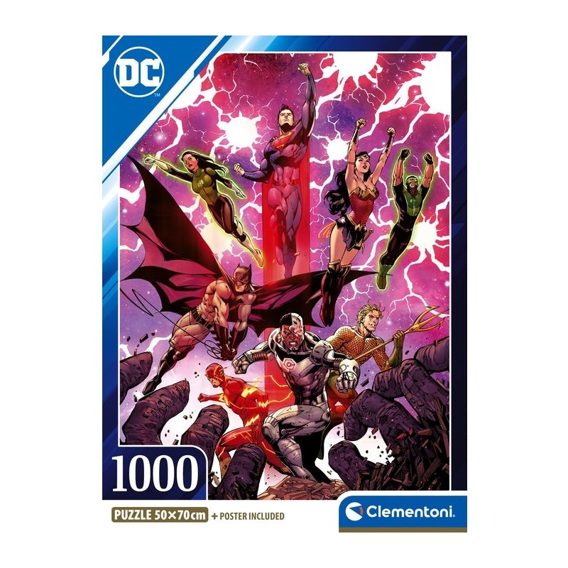 Puzzle 1000 piese Clementoni - DC...