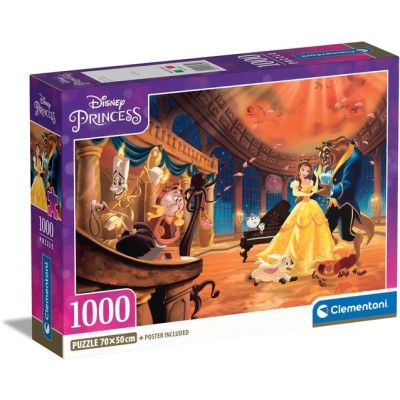Puzzle 1000 piese Clementoni - Beauty and the Beast...