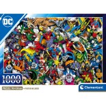 Puzzle 1000 piese Clementoni - Impossible Justice League (Clementoni-39863)