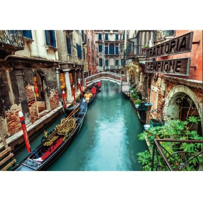 Puzzle 1000 piese Clementoni - Venise Canal... 2