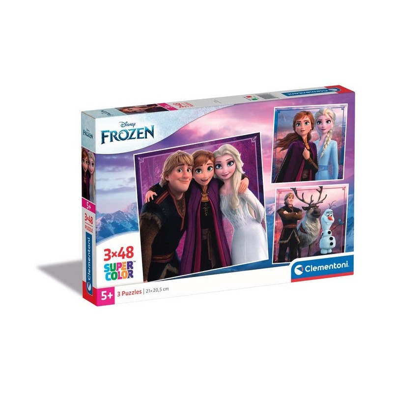 Puzzle 3x48 piese Clementoni - Disney...