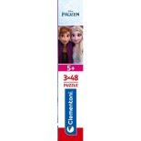Puzzle 3x48 piese Clementoni - Disney Frozen (Clementoni-25306)