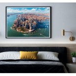 Puzzle 2000 piese Clementoni - Lower Manhattan, New York City (Clementoni-32080)