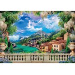 Puzzle 3000 piese Clementoni - Lush Terrace On Lake (Clementoni-33553)