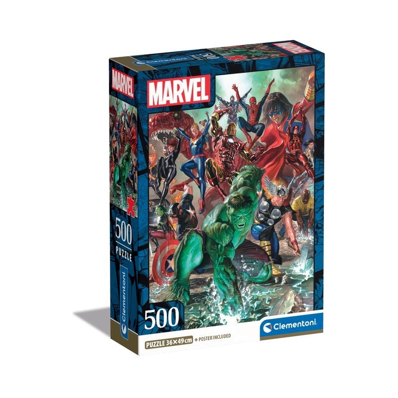 Puzzle 500 piese Clementoni - Marvel...