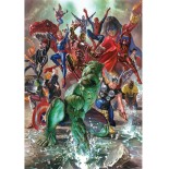 Puzzle 500 piese Clementoni - Marvel (Clementoni-35546)