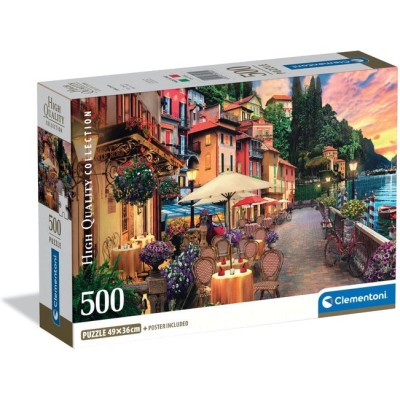 Puzzle 500 piese Clementoni - Lake Como (Clementoni-35582)