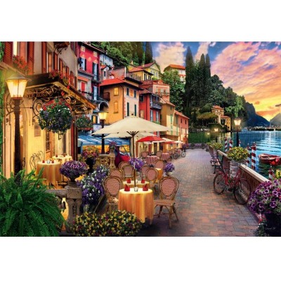 Puzzle 500 piese Clementoni - Lake Como (Clementoni-35582) 2