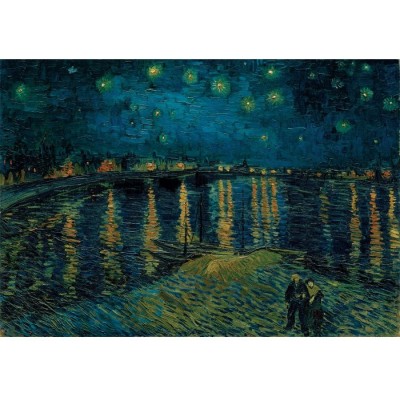 Puzzle 1000 piese Clementoni - Starry Night Over The... 2