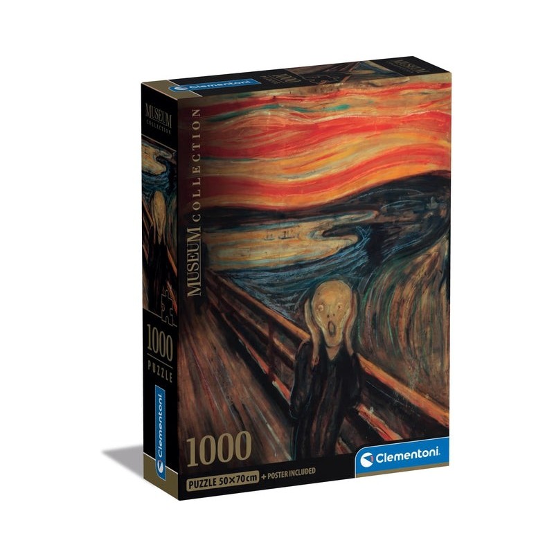 Puzzle 1000 piese Clementoni - Munch,...
