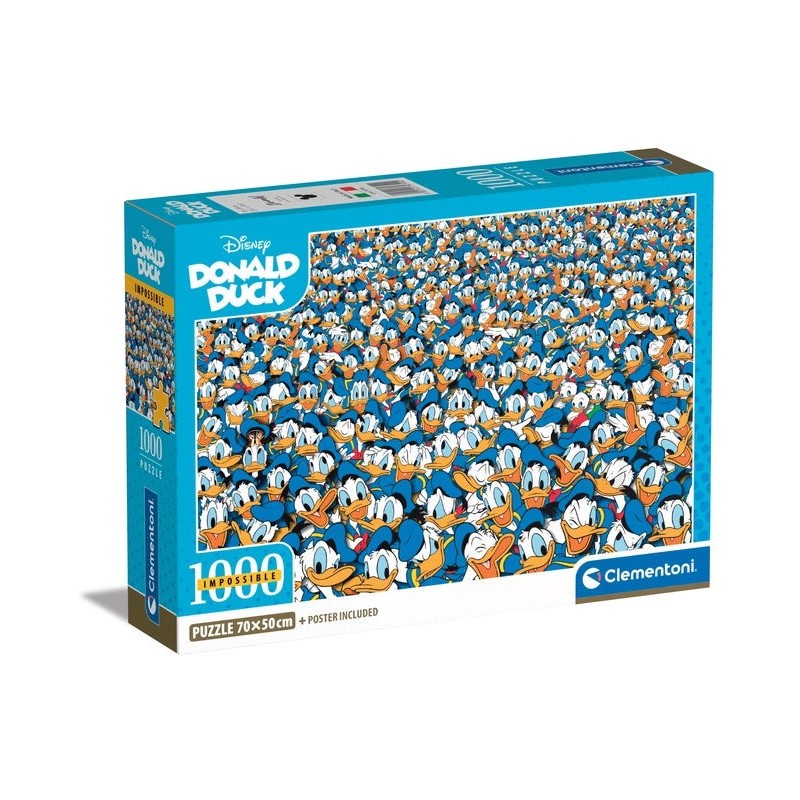 Puzzle 1000 piese Clementoni - Donald...