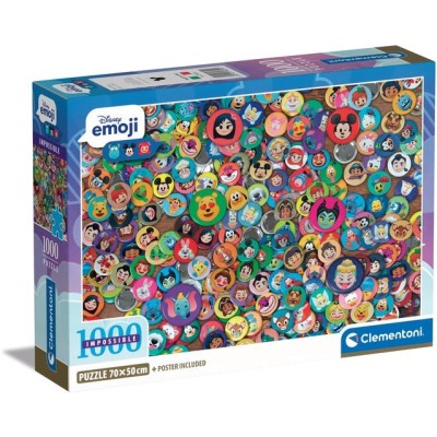 Puzzle 1000 piese Clementoni - Disney Emoji...