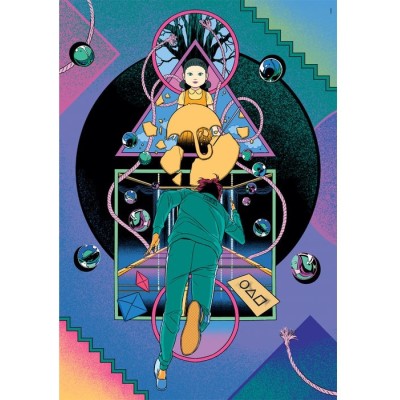 Puzzle 1000 piese Clementoni - Squid Game 2... 2