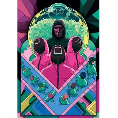 Puzzle 1000 piese Clementoni - Squid Game 2... 2