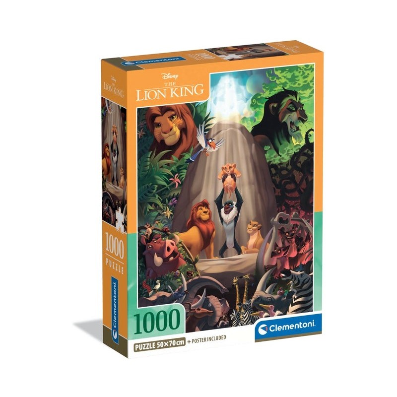 Puzzle 1000 piese Clementoni - Disney...