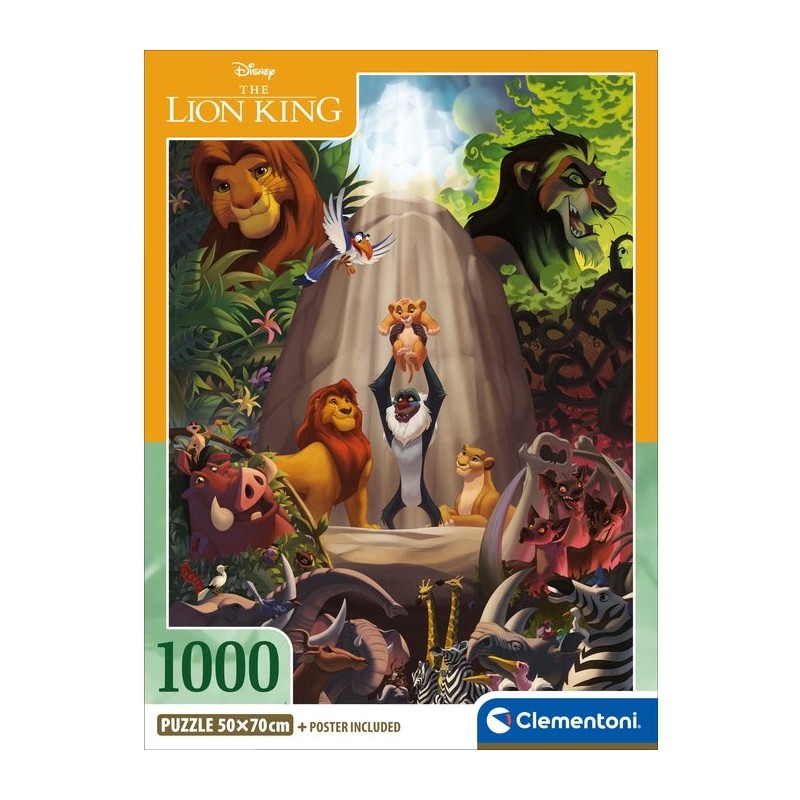 Puzzle 1000 piese Clementoni - Disney...