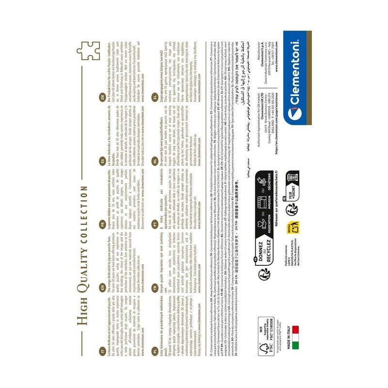 Puzzle 1000 piese Clementoni - Disney...