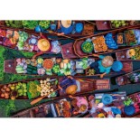 Puzzle 1000 piese Clementoni - Thai Floating Market (Clementoni-39932)