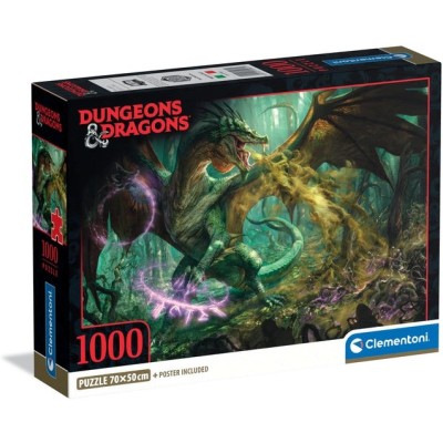 Puzzle 1000 piese Clementoni - Dungeons&Dragons...