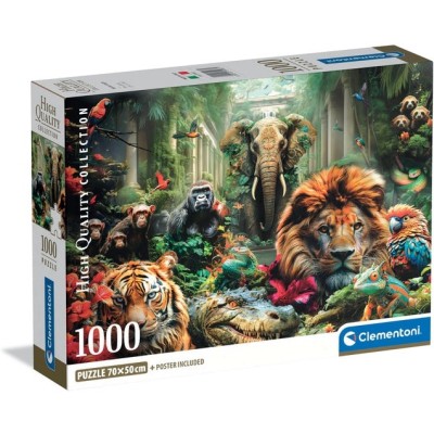Puzzle 1000 piese Clementoni - Mystic Jungle...