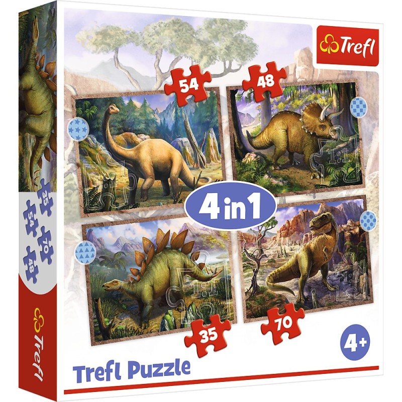 Puzzle 35/48/54/70 piese Trefl -...