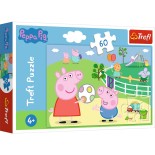 Puzzle 60 piese - Peppa Pig (Trefl-17356)