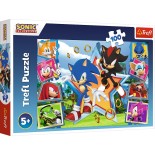 Puzzle 100 piese Trefl - Meet Sonic (Trefl-16465)