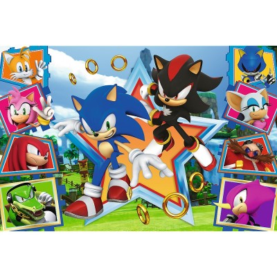 Puzzle 100 piese Trefl - Meet Sonic (Trefl-16465) 2